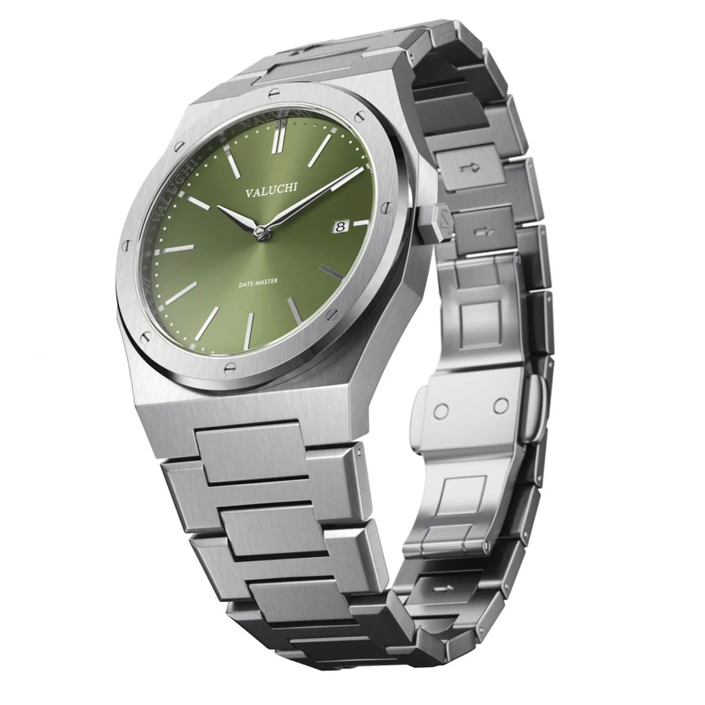 Date Master Series 36mm Silver Green