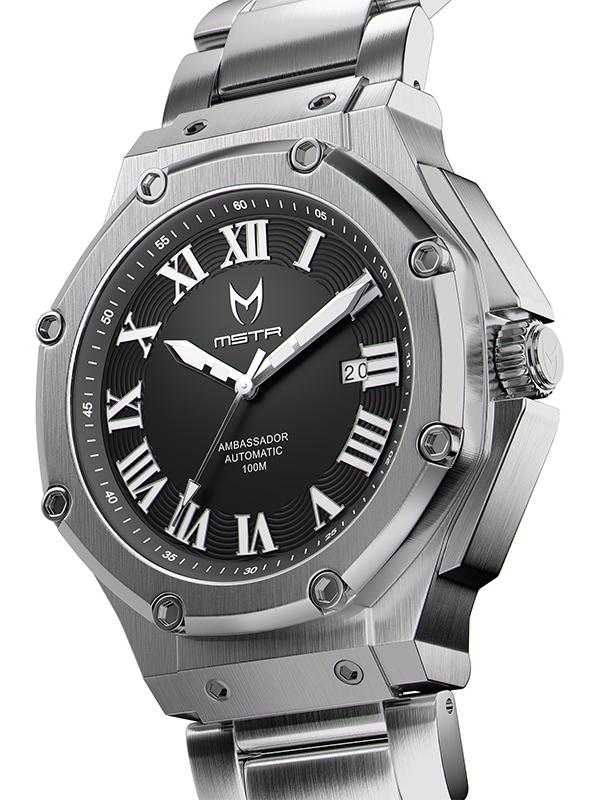 MSTR AM313SS - AUTOMATIC SILVER / SS BAND