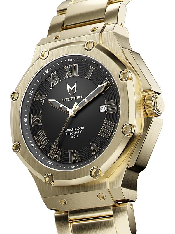 MSTR AM315SS - AUTOMATIC GOLD / STEEL BAND