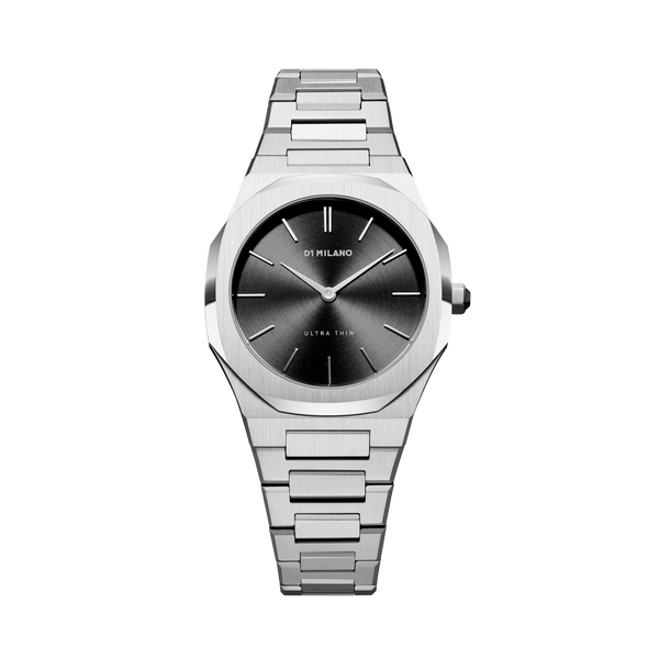 D1 MILANO★Ultra Thin ブレスレット時計 34mm [Marble Silver] D1 MILANO / ディーワンミラノウルトラ シン ブレスレット 34mm