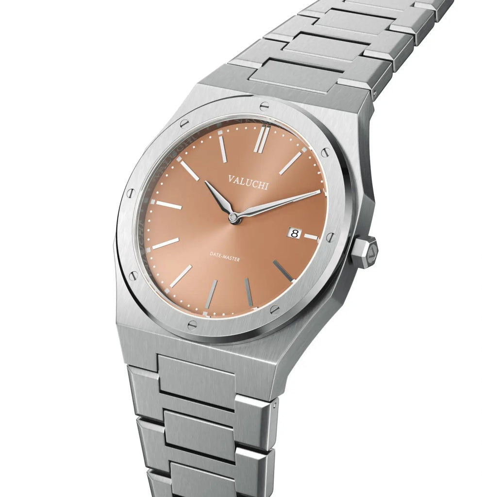 Date-Master Series - 40 mm Silver Salmon