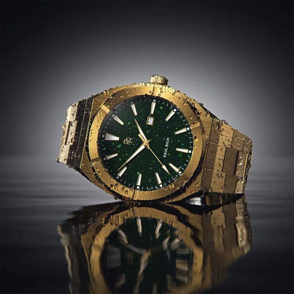PAUL RICH STAR DUST - GREEN GOLD AUTOMATIC
