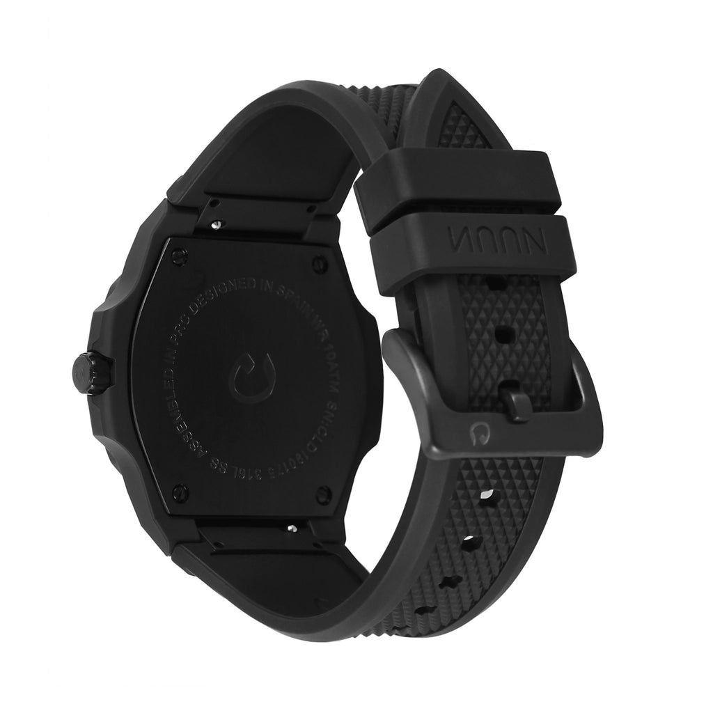 NUUN SEQUENT BLACK RUBBER BAND