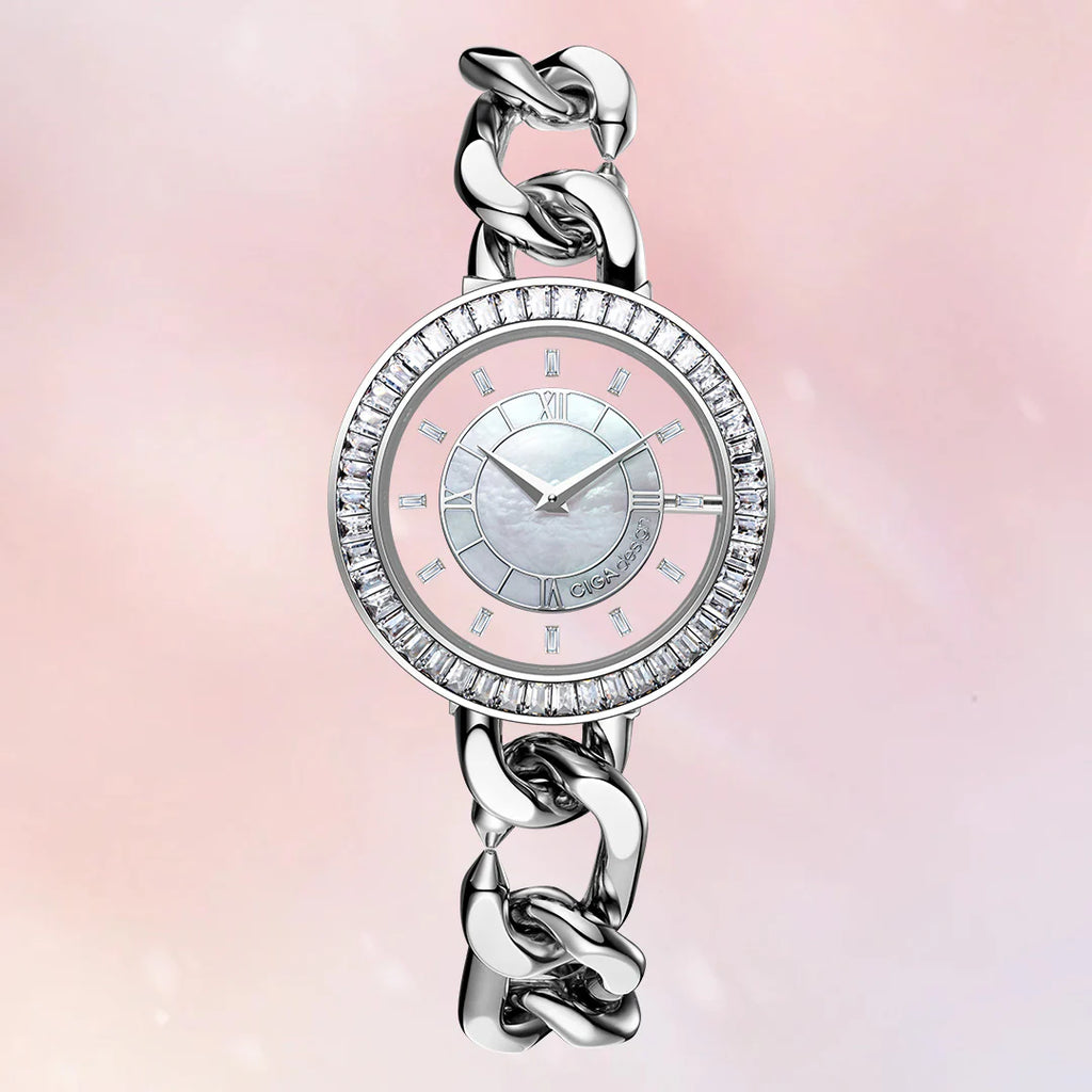 CIGA DESIGN D022-SIWH-1WH Sparkle Collection