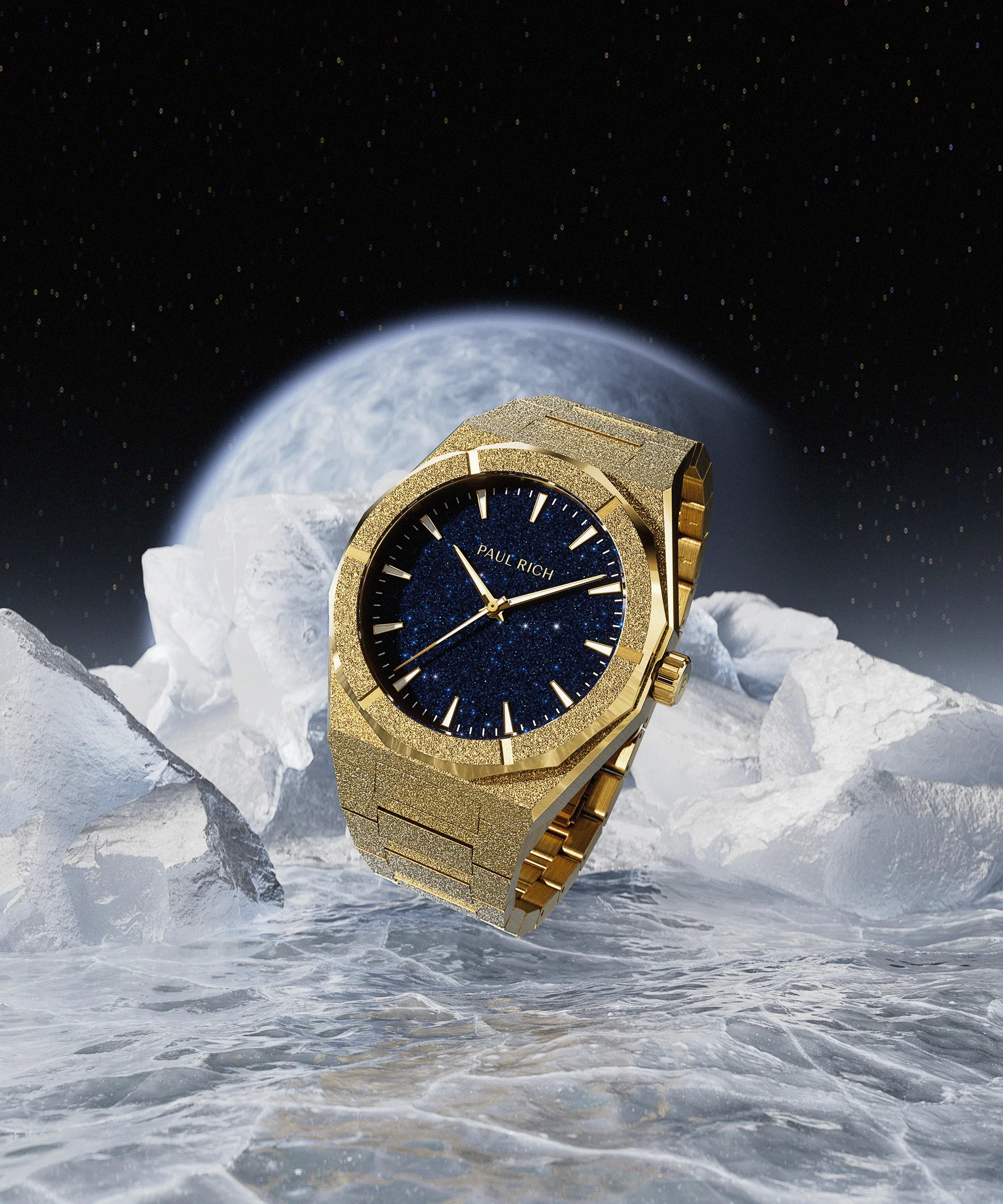 ポスティラ　ゴールド PAUL RICH FROSTED STAR DUST II GOLD – The WATCH