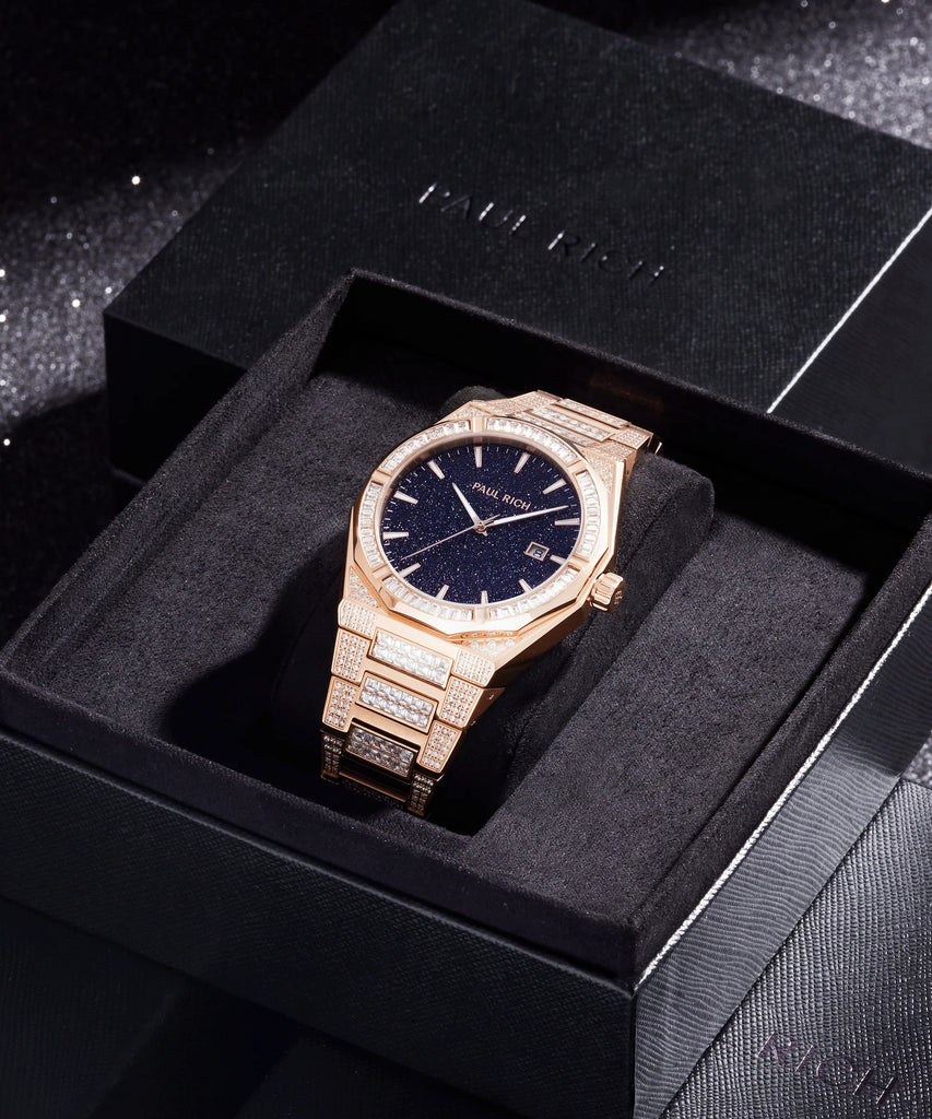 PR ICED STAR DUST II ROSE GOLD AUTOMATIC