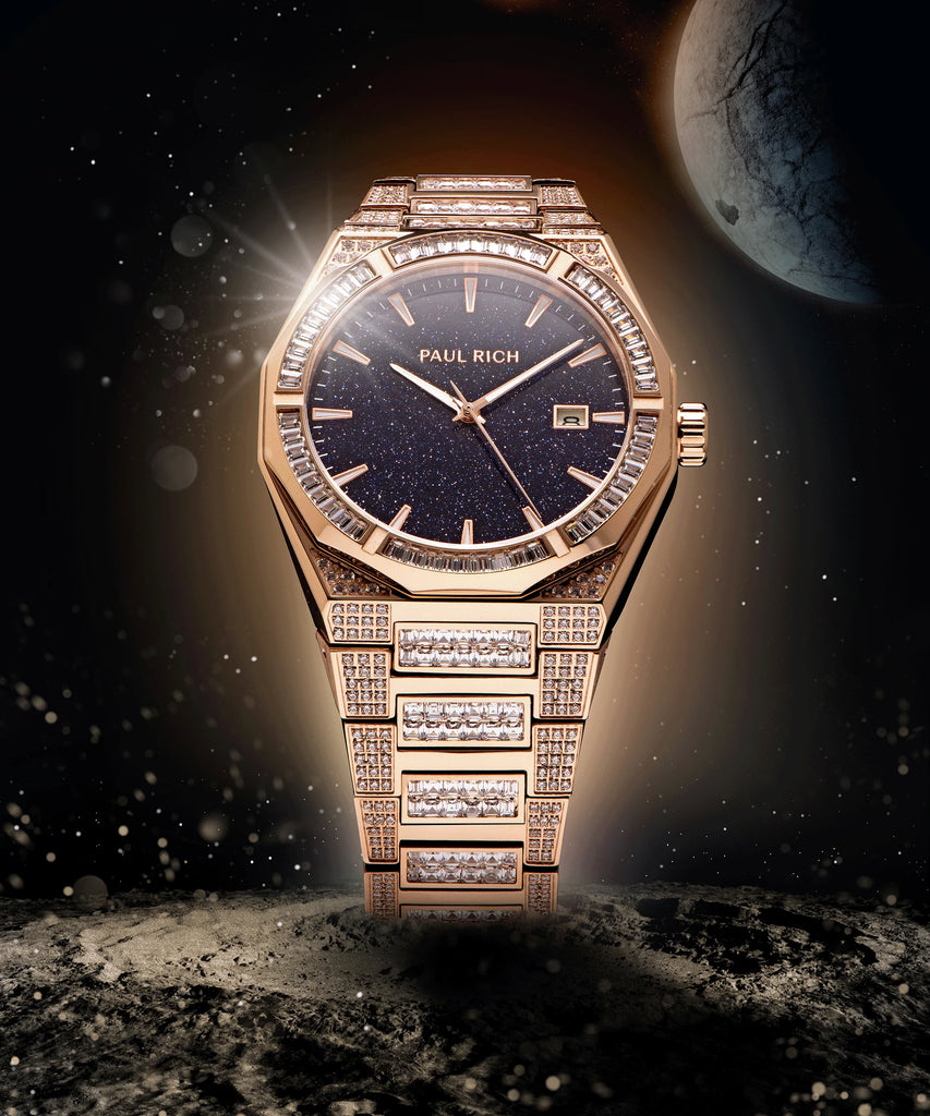 PR ICED STAR DUST II ROSE GOLD AUTOMATIC