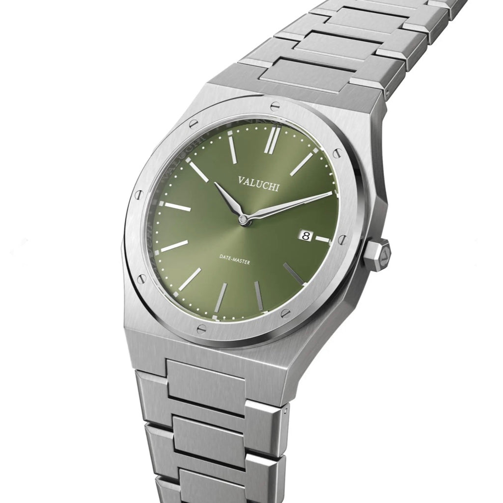 Date Master Series 36mm Silver Green