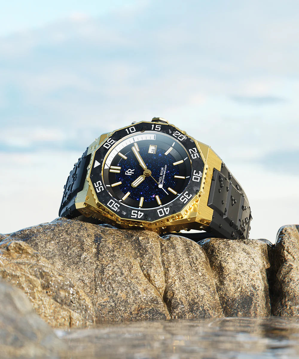 PR Aquacarbon Pro Imperial Gold Aventurine The WATCH