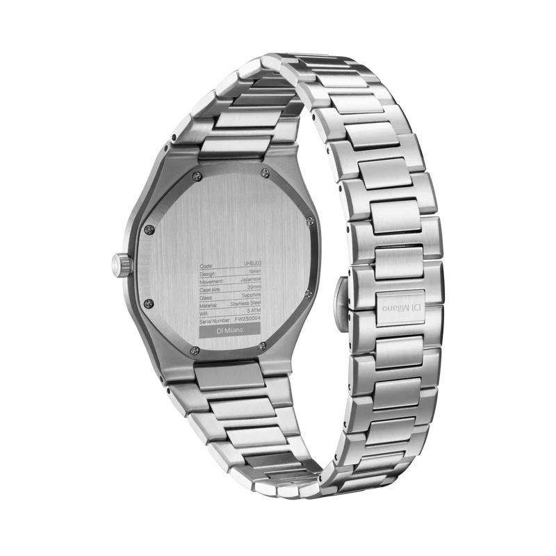 D1 MILANO UHBJ03 GROOVY GREEN -ULTRA THIN 39mm