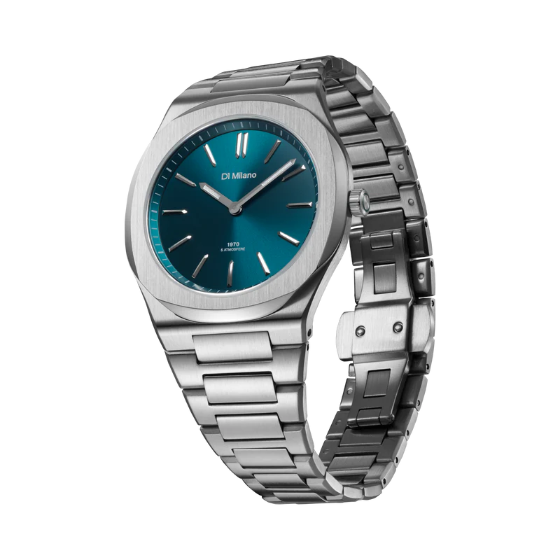 D1 MILANO UHBJ03 GROOVY GREEN -ULTRA THIN 39mm