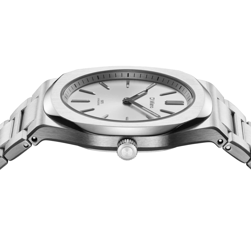 D1 MILANO UHBL01 SILVER MELLOW -ULTRA THIN 34MM