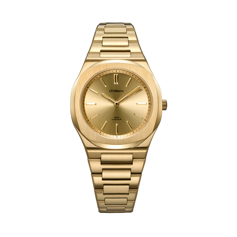 D1 MILANO UHBL02 GOLD MELLOW -ULTRA THIN 34MM