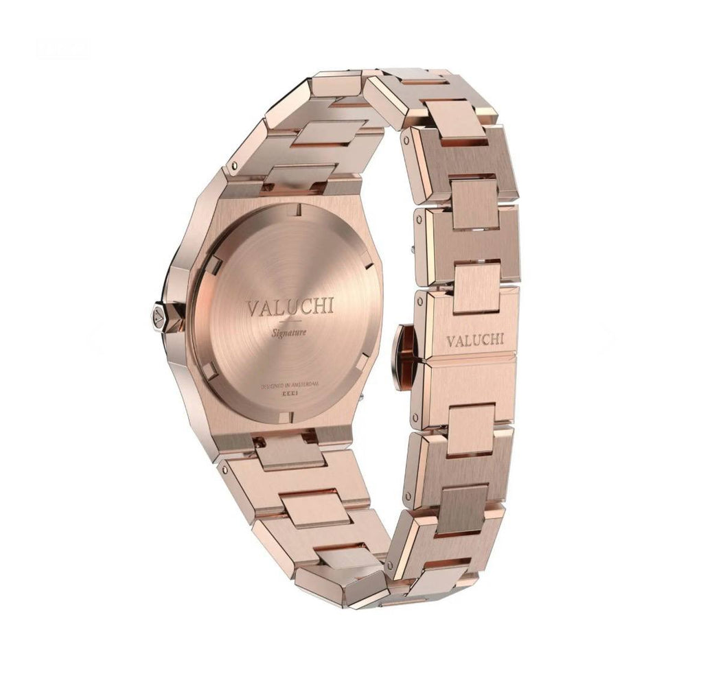 Signature 31mm Rose Gold White