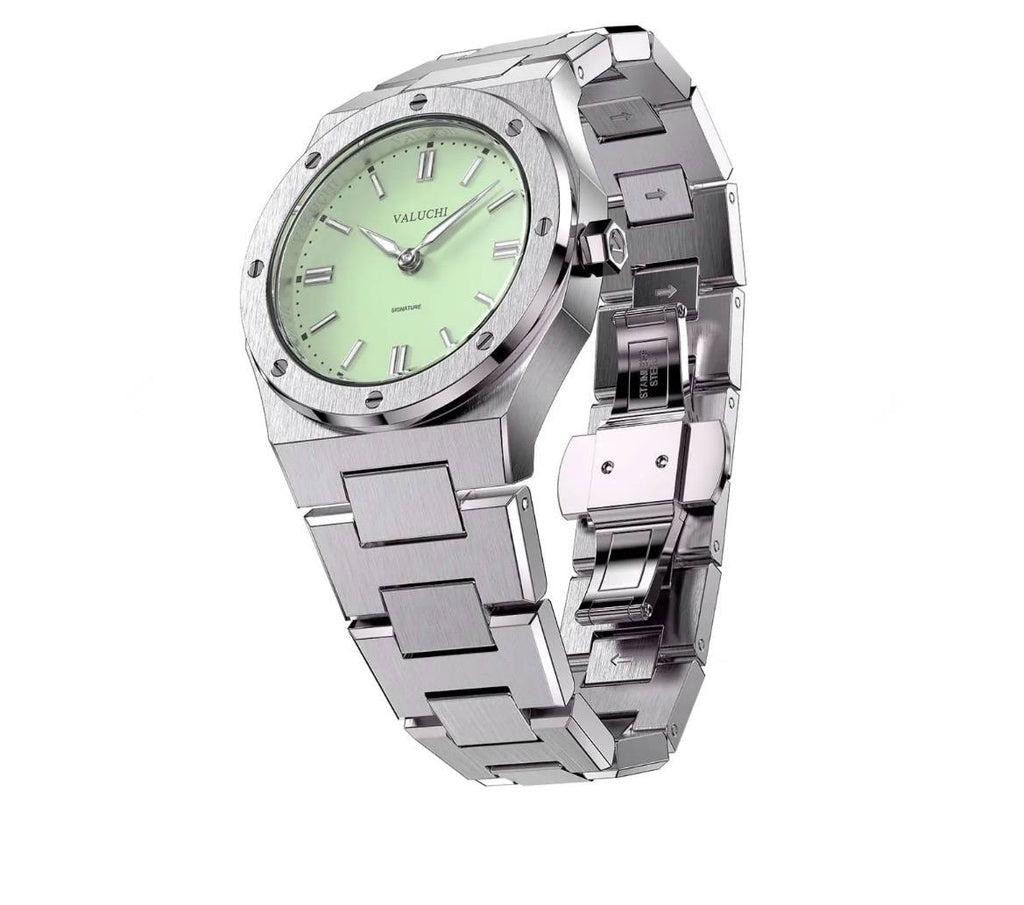 Signature 31mm Silver Green