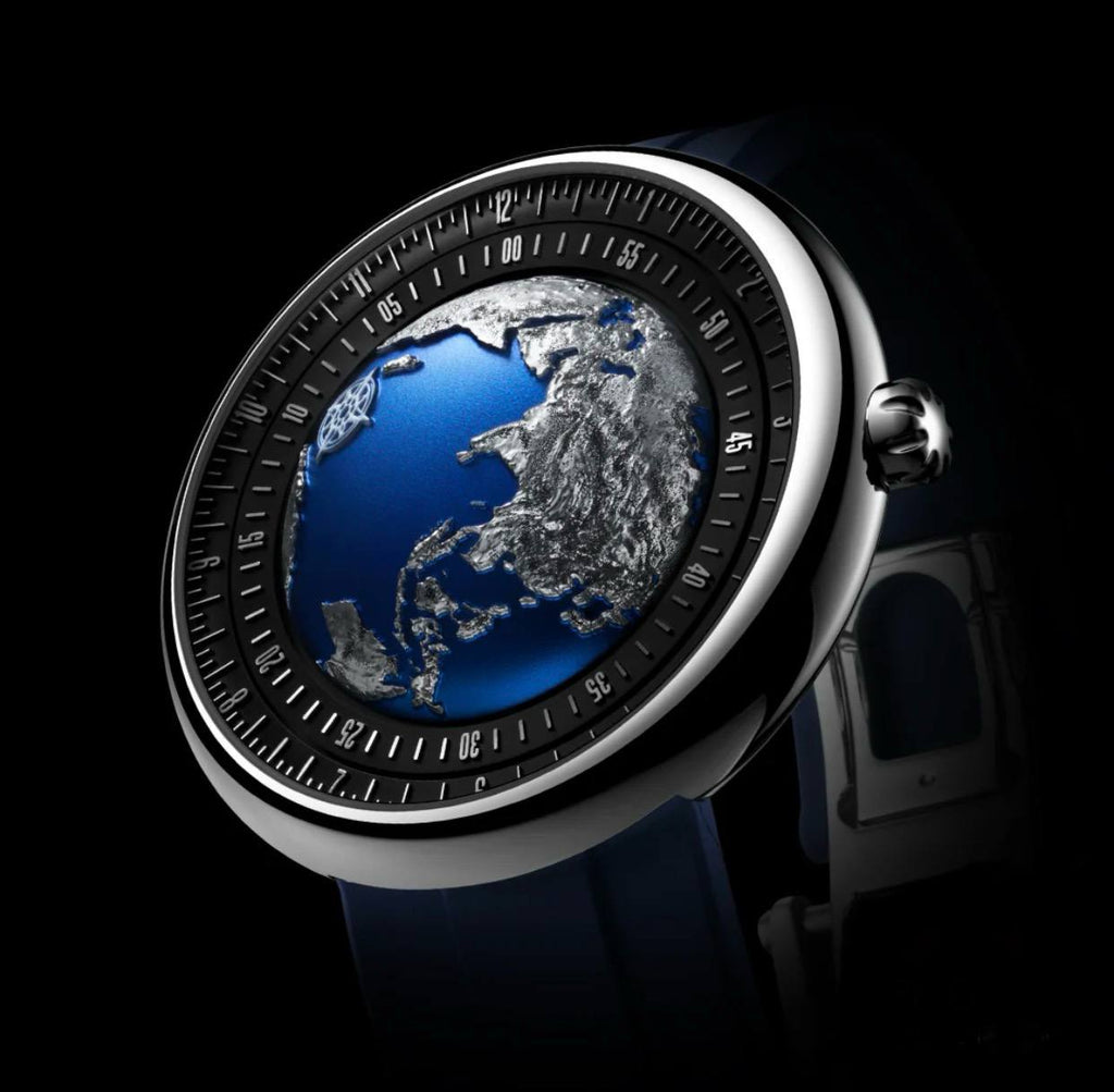 CIGA Design U031-TU04-W6U Titanium DLC Mechanical Watch Series U Blue Planet