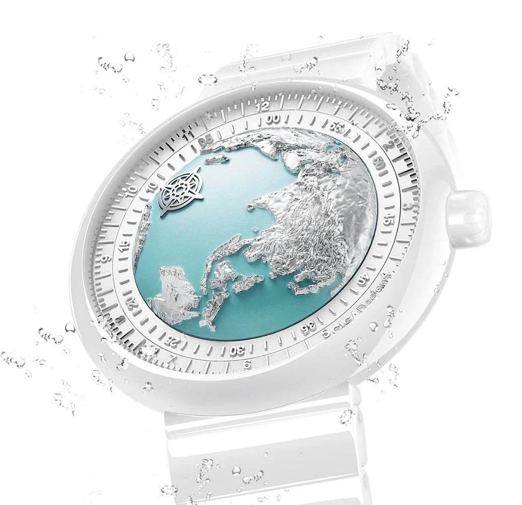 CIGA Design U031-WU01-W5W7W White Mechanical Watch Series U Ice Age