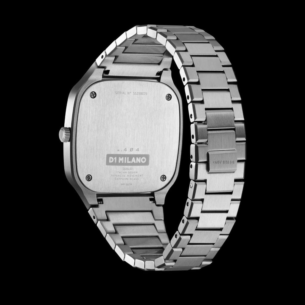 D1 MILANO SQBJ10 SQUARE BRACELET 37MM - GREY FRAME