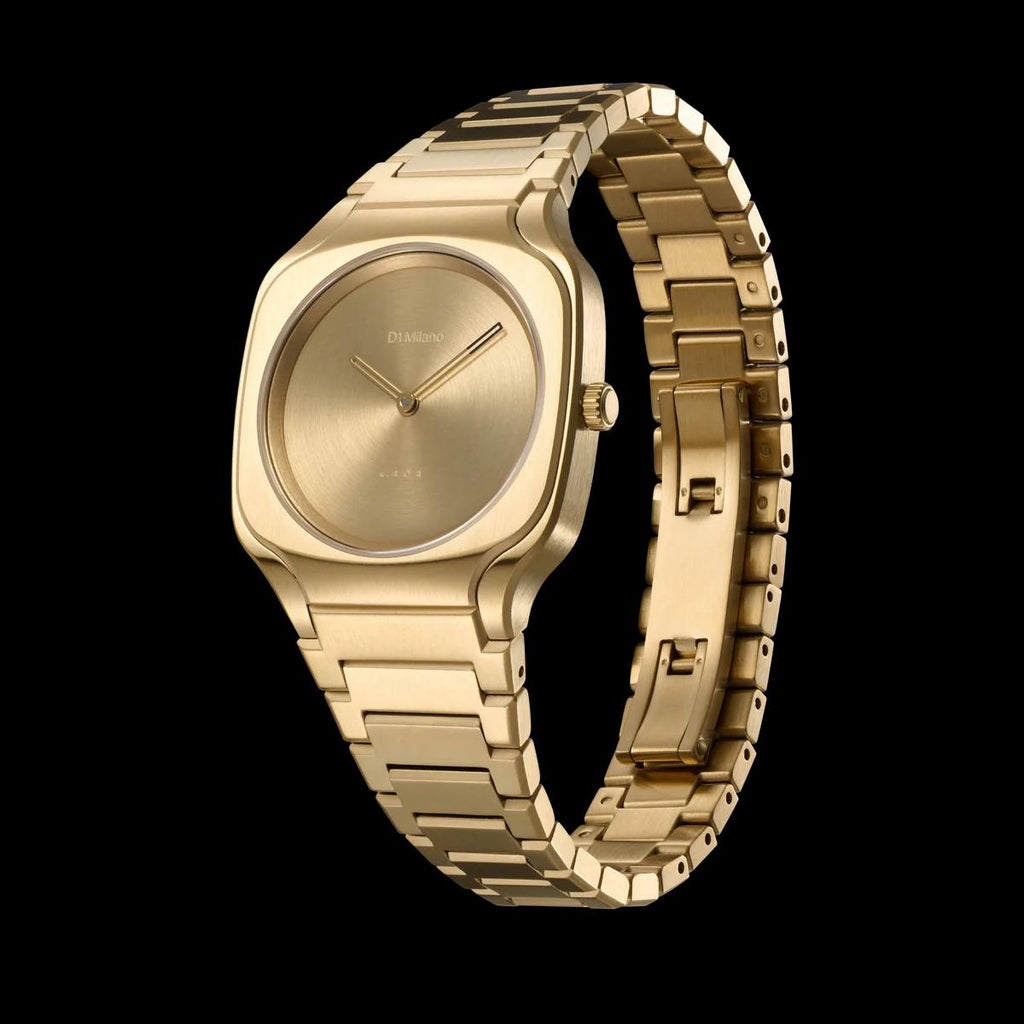 D1 MILANO SQBL03 SQUARE BRACELET 32MM - DISCO GOLD