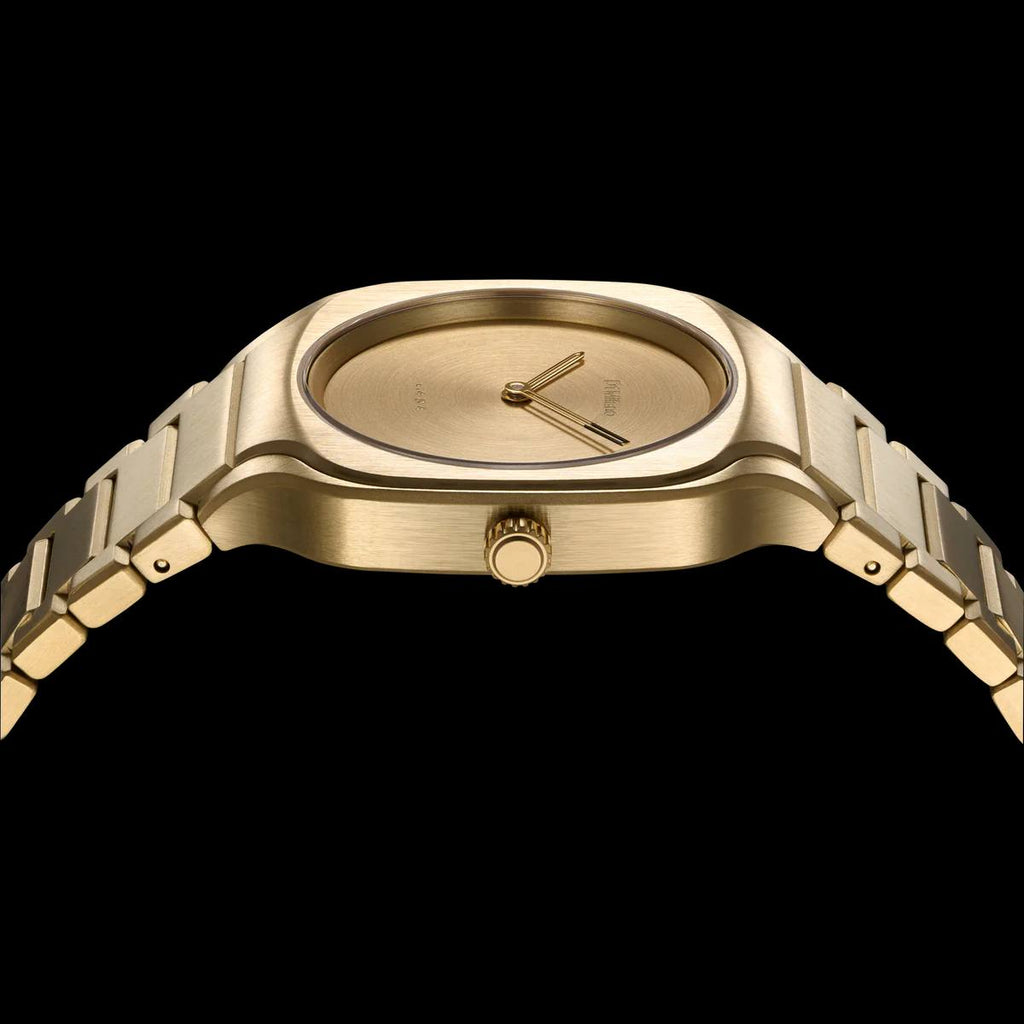 D1 MILANO SQBL03 SQUARE BRACELET 32MM - DISCO GOLD