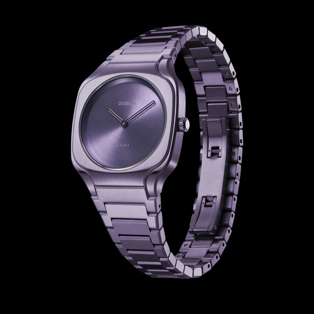 D1 MILANO SQBL02 SQUARE BRACELET 32MM - DISCO PURPLE