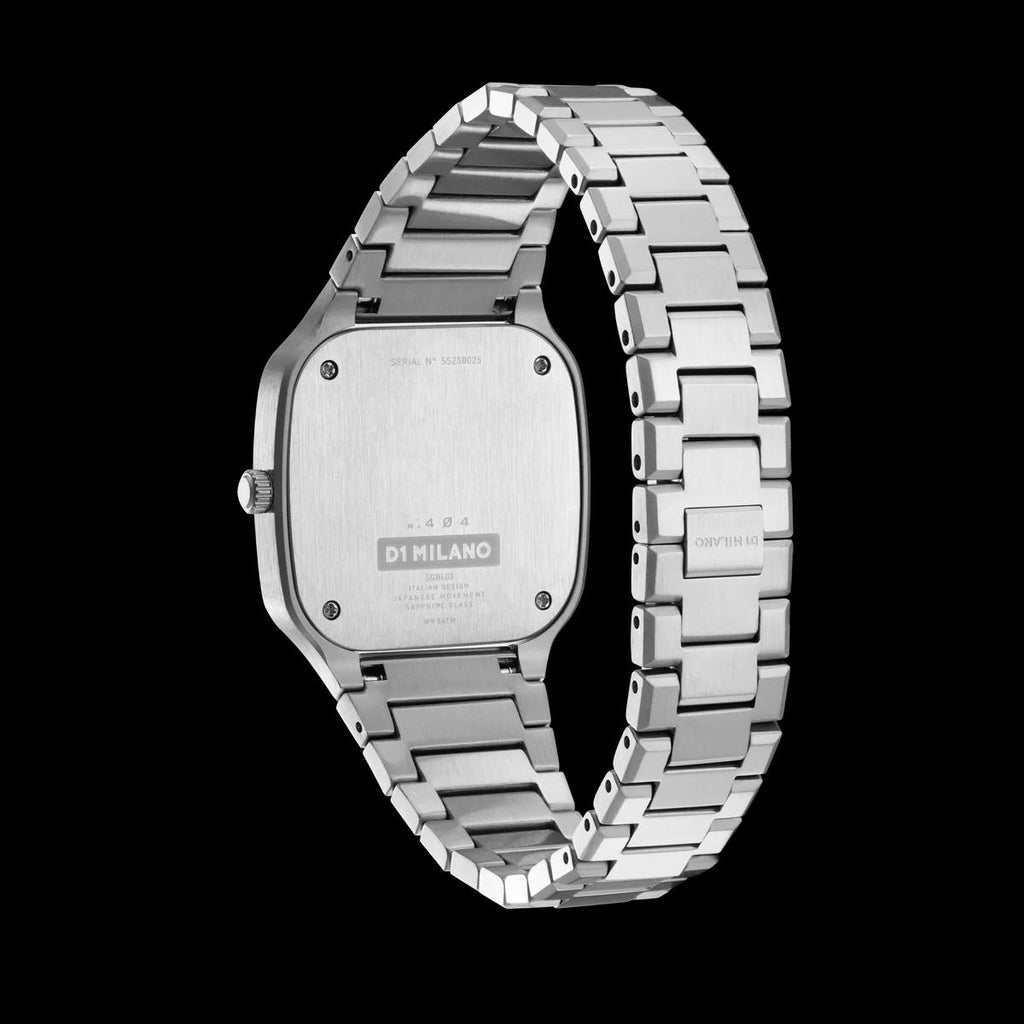 D1 MILANO SQBL01 SQUARE BRACELET 32MM -  DISCO GREY