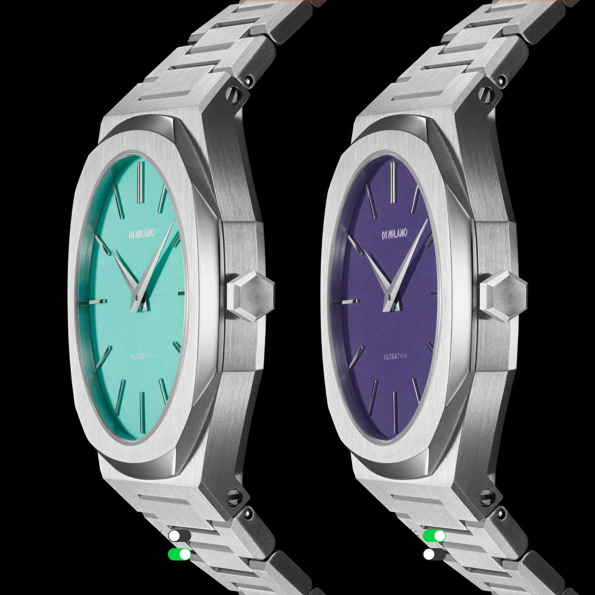 【入手困難＊新作】D1 MILANO Chromo SyncUltraThinBracelet40mm Chromo Sync | D1 Milano