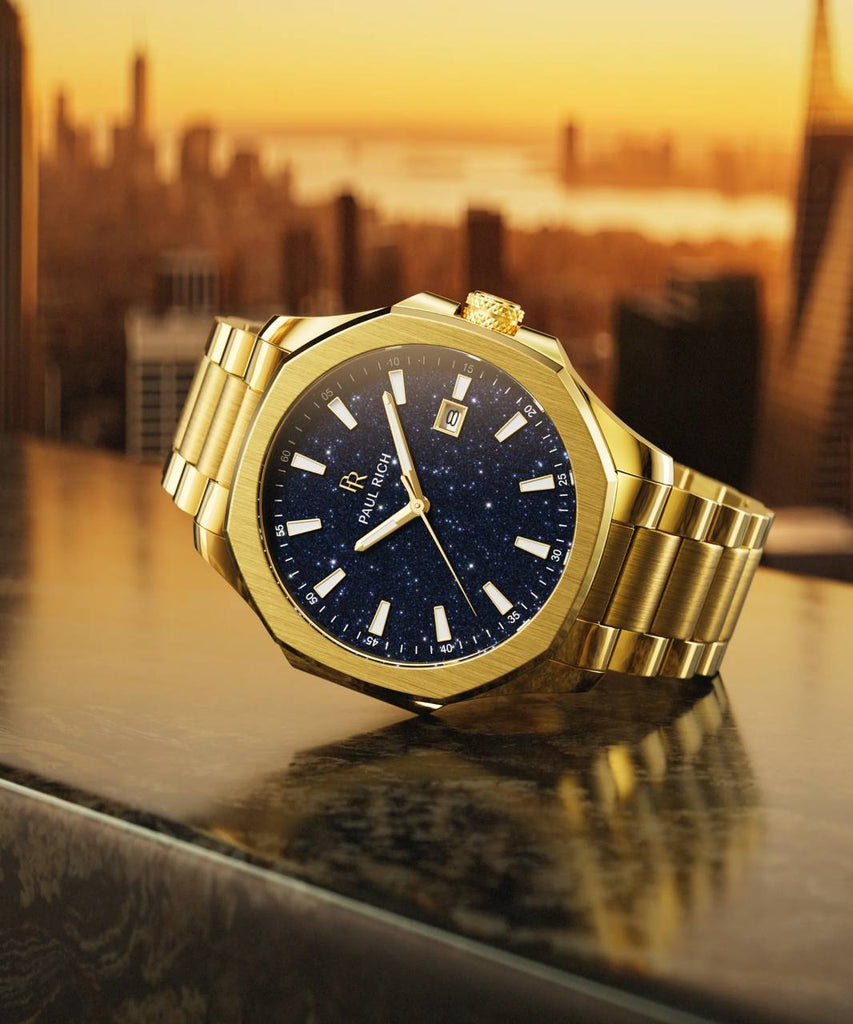 PAUL RICH MERCER GOLDLINE - ADVENTURINE BLUE