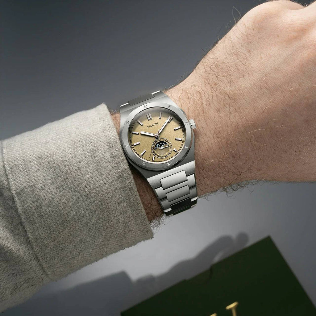 VALUCHI Soluna Automatic Beige-38MM