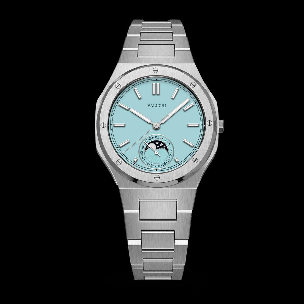 VALUCHI Soluna Automatic Silver Tiffany- 38MM