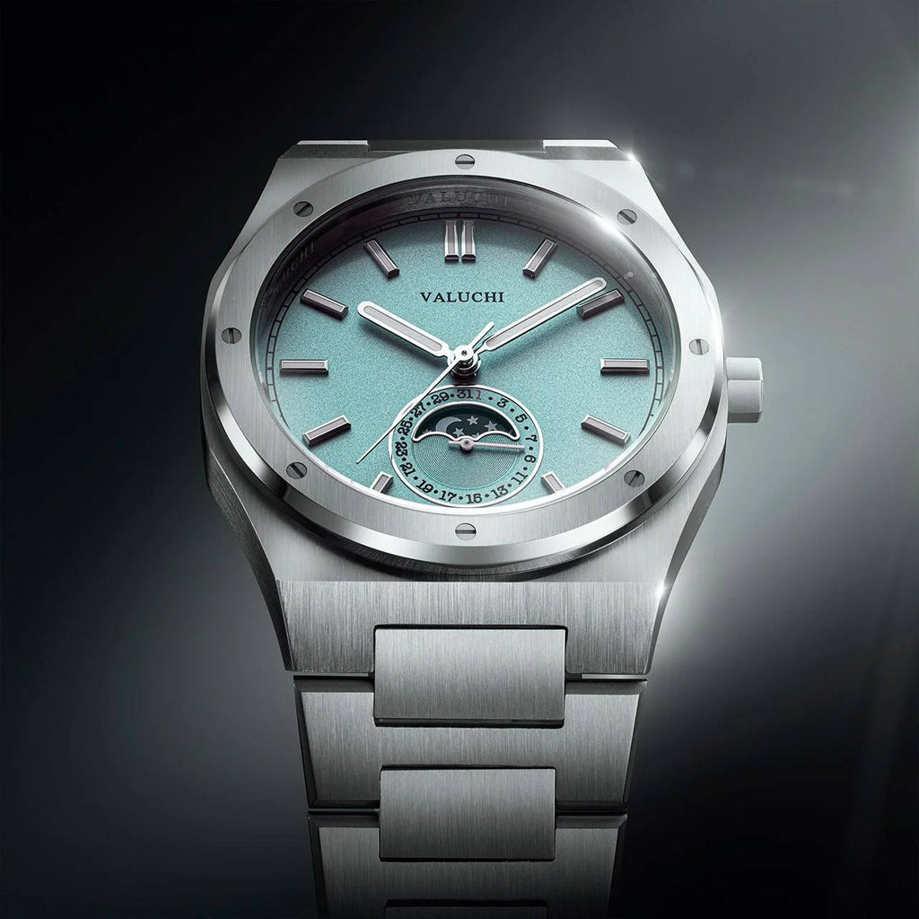 VALUCHI Soluna Automatic Silver Tiffany- 38MM