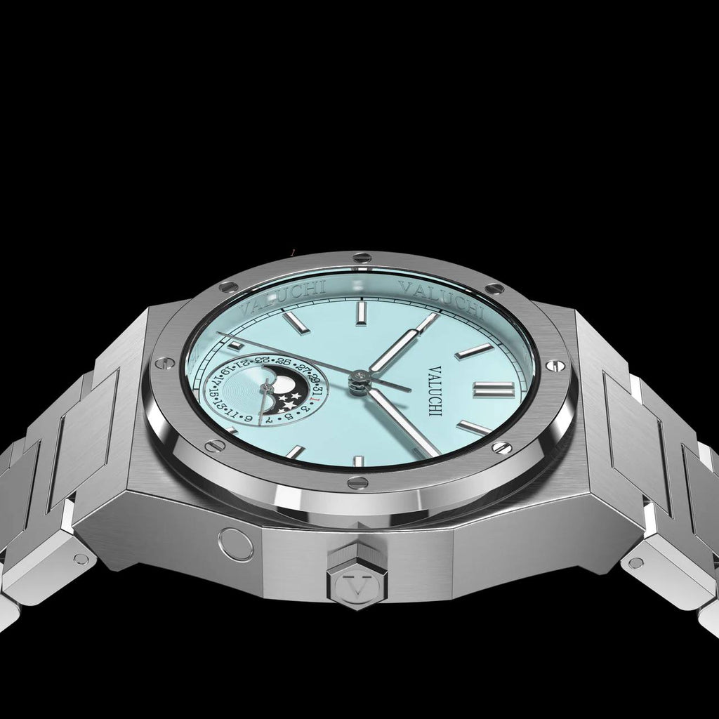 VALUCHI Soluna Automatic Silver Tiffany- 38MM