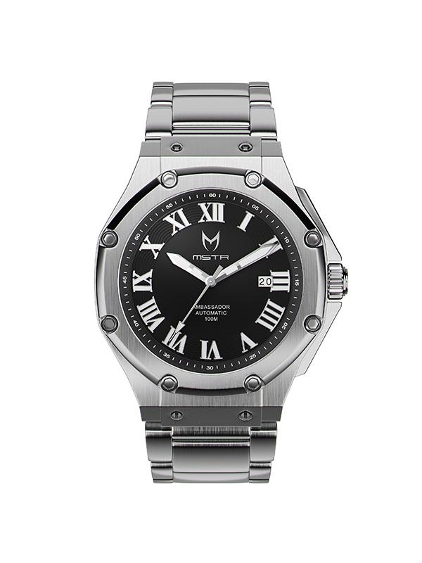 MSTR AM313SS - AUTOMATIC SILVER / SS BAND