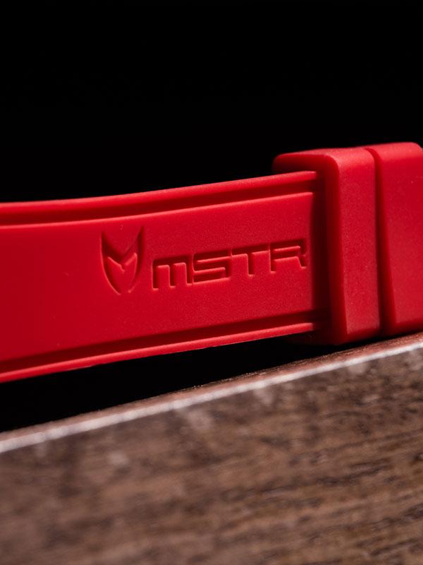 MSTR AX116RB - AMBASSADOR X RED / RED / RUBBER BAND.
