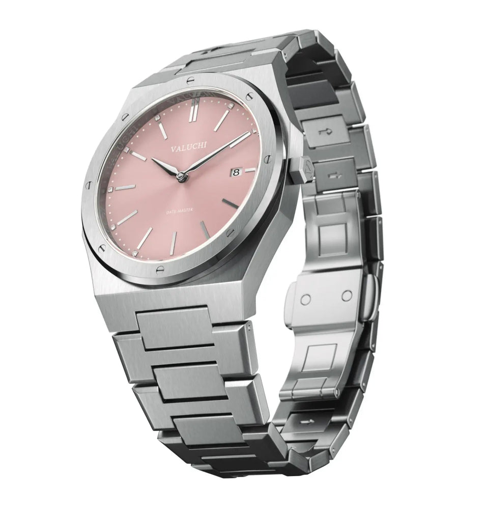 Date-Master Series - 36 mm Silver Pink