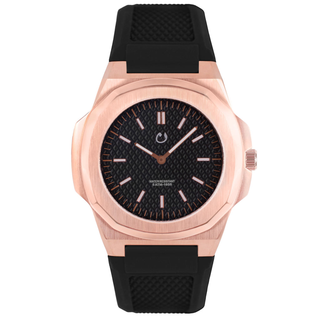 NUUN Montre Rose Gold Stainless Steel NEW