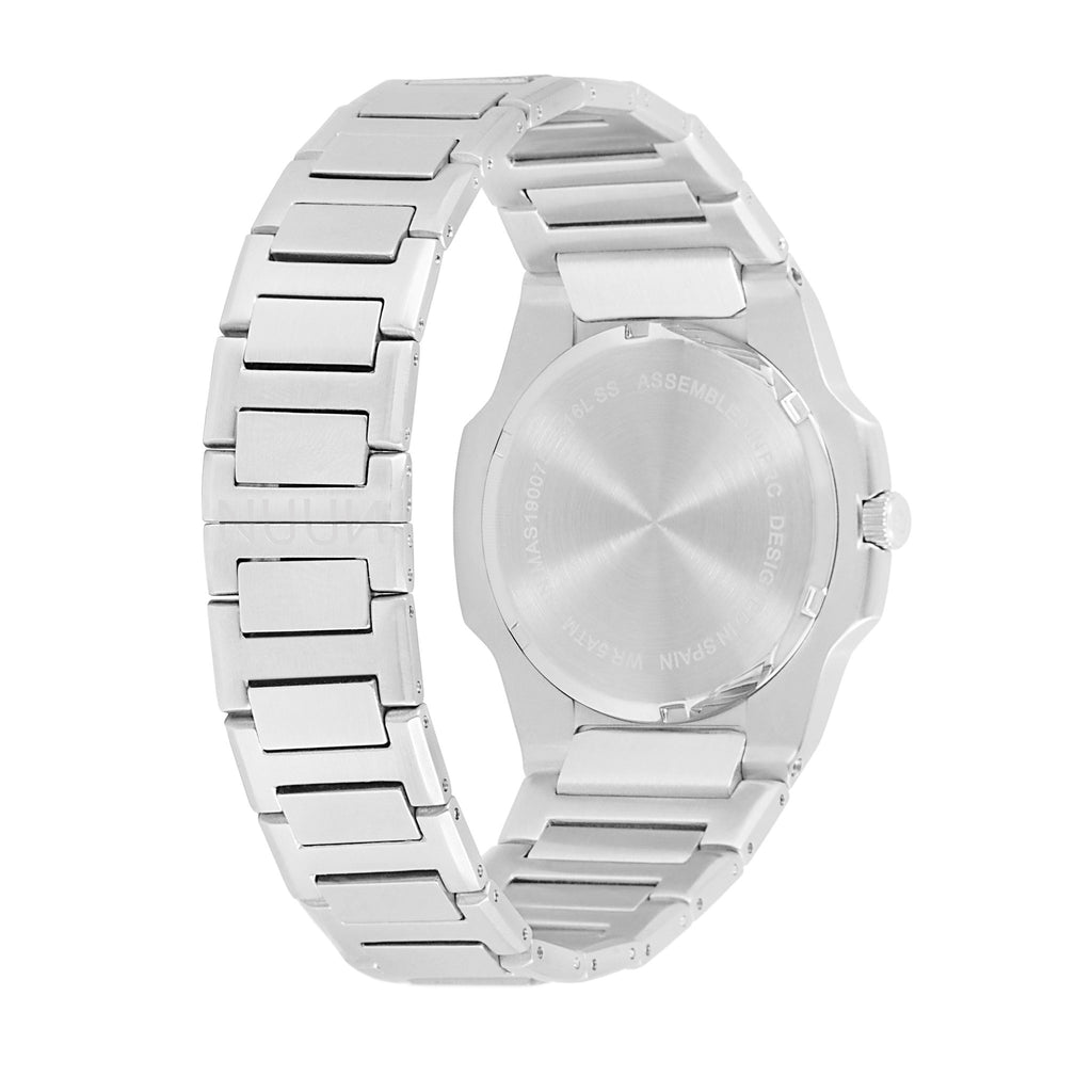 NUUN Montre Silver Stainless Steel NEW