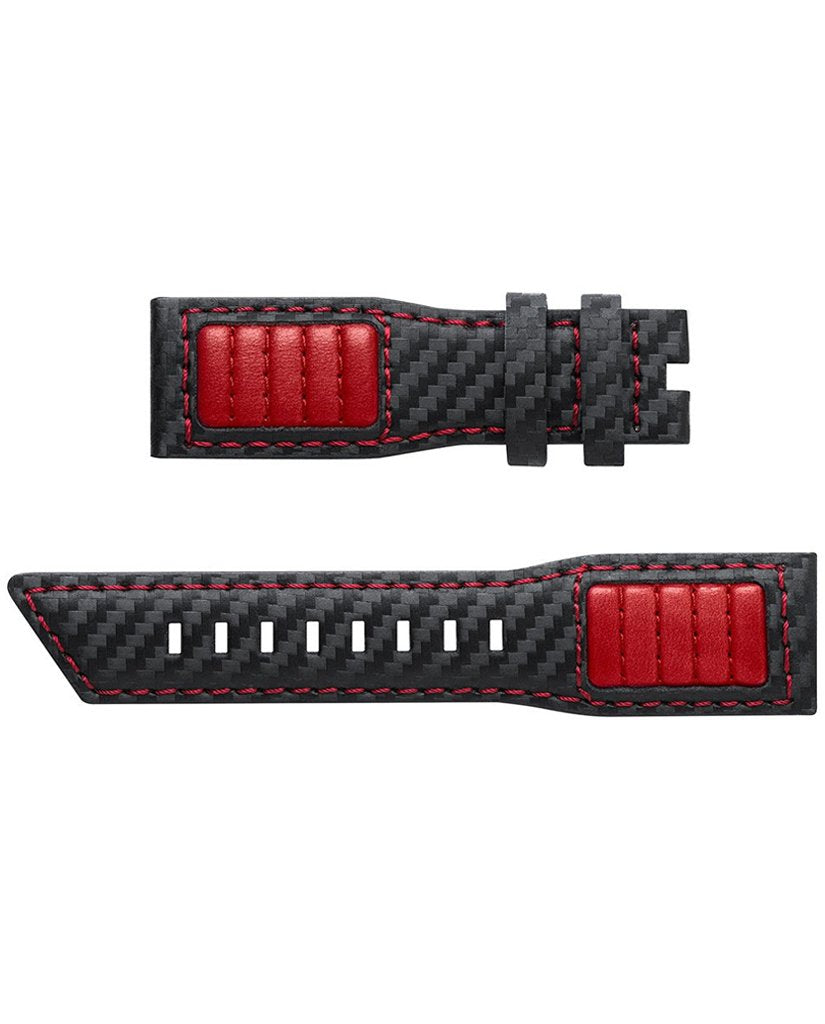 ZINVO STRAP Red Carbon Leather