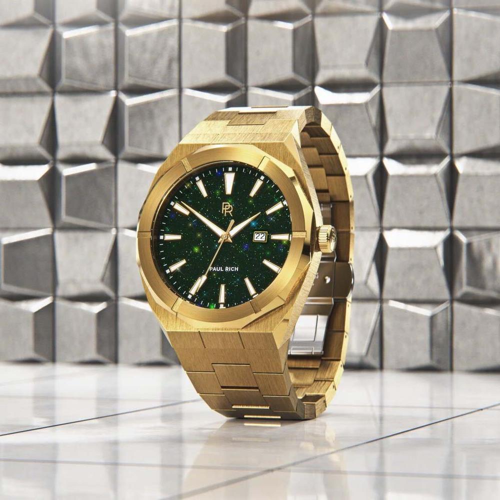 PAUL RICH STAR DUST - GREEN GOLD AUTOMATIC