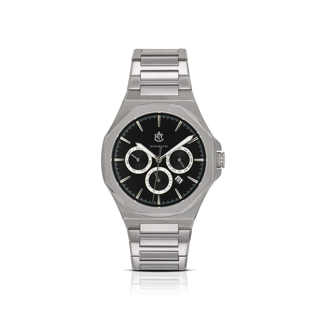 NYI SYLVAN AUTOMATIC STAINLESS STEEL BAND